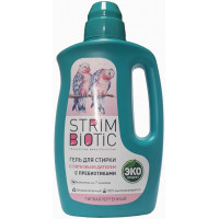 Гель для стирки с пятновыводителем StrimBiotic, 1 л Гель для стирки с пятновыводителем StrimBiotic, 1 л