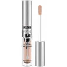 Жидкие матовые водостойкие тени для век LuxVisage (Люкс Визаж) Matt Tint Waterproof 12H, тон 101 - Cream Beige