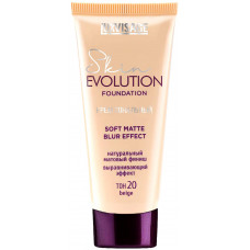 Крем тональный LuxVisage (Люкс Визаж) Skin Evolution Foundation Soft Matte Blur Effect, тон 20 - Beige Крем тональный LuxVisage (Люкс Визаж) Skin Evolution Foundation Soft Matte Blur Effect, тон 20 - Beige