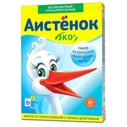 Стиральный порошок Аист Аистенок, 400 г Стиральный порошок Аист Аистенок, 400 г