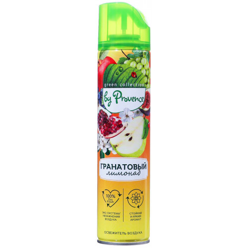 Освежитель воздуха Green Collection by Provence Гранатовый лимонад, 300 мл Освежитель воздуха Green Collection by Provence Гранатовый лимонад, 300 мл