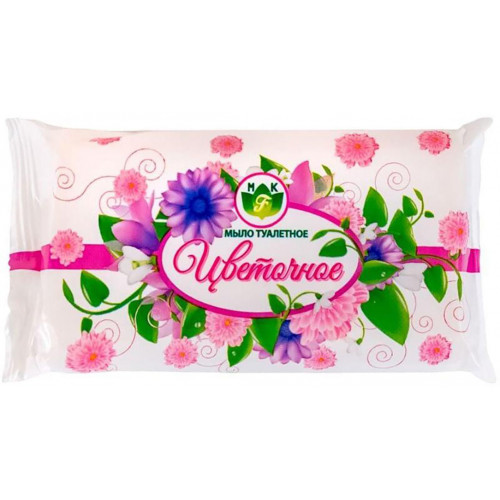 Туалетное мыло Flora (Флора) Цветочное, 100 г Туалетное мыло Flora (Флора) Цветочное, 100 г