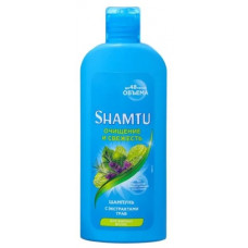 Шампунь для волос Shamtu (Шамту) Очищение и Свежесть с экстрактами трав, 300 мл Шампунь для волос Shamtu (Шамту) Очищение и Свежесть с экстрактами трав, 300 мл