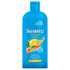 Шампунь для волос Shamtu (Шамту) Питание и сила с экстрактами фруктов, 300 мл Шампунь для волос Shamtu (Шамту) Питание и сила с экстрактами фруктов, 300 мл