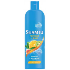 Шампунь для волос Shamtu (Шамту) Питание и сила с экстрактами фруктов, 500 мл Шампунь для волос Shamtu (Шамту) Питание и сила с экстрактами фруктов, 500 мл