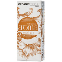 Прокладки ежедневные Organic People Lady Power Аroma Сlassic (ароматизированные), 20 шт Прокладки ежедневные Organic People Lady Power Аroma Сlassic (ароматизированные), 20 шт