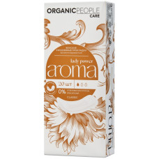 Прокладки ежедневные Organic People Lady Power Аroma Сlassic (ароматизированные), 20 шт Прокладки ежедневные Organic People Lady Power Аroma Сlassic (ароматизированные), 20 шт