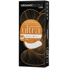 Прокладки ежедневные Organic People Lady Power Ultra Classic, 20 шт Прокладки ежедневные Organic People Lady Power Ultra Classic, 20 шт