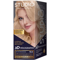 Краска для волос Studio (Студио) 10.0 - Экстра яркий блонд Краска для волос Studio (Студио) 10.0 - Экстра яркий блонд
