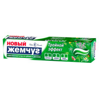 Зубная паста Новый Жемчуг Тройной эффект, туба, 75 мл Зубная паста Новый Жемчуг Тройной эффект, туба, 75 мл
