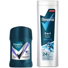 Подарочный набор для мужчин Rexona MEN Active Power (антиперспирант Ультраневидимый и гель для душа 2 в 1 Горный лёд) Подарочный набор для мужчин Rexona MEN Active Power (антиперспирант Ультраневидимый и гель для душа 2 в 1 Горный лёд)