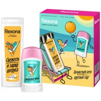 Подарочный набор Rexona Цитрусовый фреш (Дезодорант стик 40 мл и Гель для душа 200 мл) Подарочный набор Rexona Цитрусовый фреш (Дезодорант стик 40 мл и Гель для душа 200 мл)