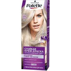 Краска для волос Palette (Палет) С10 - Серебристый блондин Краска для волос Palette (Палет) С10 - Серебристый блондин
