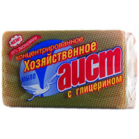 Хозяйственное мыло Аист с глицерином ГОСТ 72 %, 150 г Хозяйственное мыло Аист с глицерином ГОСТ 72 %, 150 г