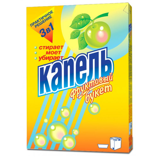 Стиральный порошок Капель Фруктовый букет, 400 г Стиральный порошок Капель Фруктовый букет, 400 г