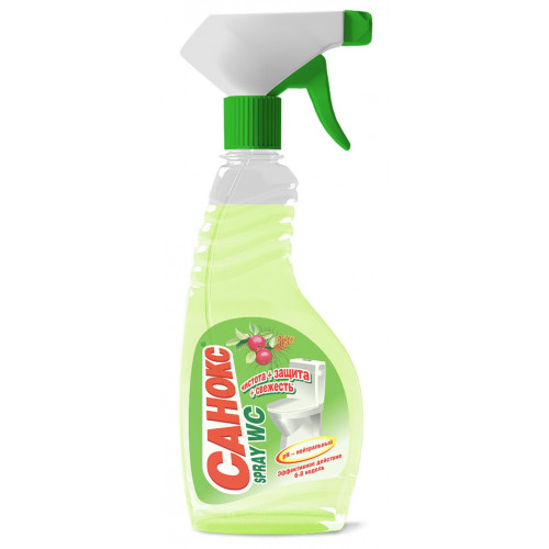 Чистящее средство для унитаза Санокс Spray WC, 500 мл Чистящее средство для унитаза Санокс Spray WC, 500 мл