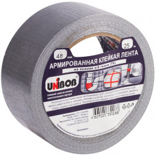Клейкая лента армированная Unibob (Юнибоб), прочная, европодвес, тканевая основа, 48 мм х 25 м Клейкая лента армированная Unibob (Юнибоб), прочная, европодвес, тканевая основа, 48 мм х 25 м