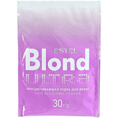Пудра для обесцвечивания Estel Blond Ultra, 30 г Пудра для обесцвечивания Estel Blond Ultra, 30 г