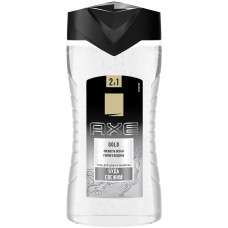 Гель для душа мужской Axe (Акс) Gold 2 в 1, 250 мл