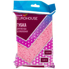Губка целлюлозная Eurohouse (ЕвроХаус), 13,5х9,5х1 см, 3 шт Губка целлюлозная Eurohouse (ЕвроХаус), 13,5х9,5х1 см, 3 шт