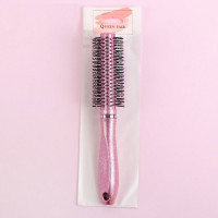 Брашинг пластиковый Queen fair, d = 2,4 см, 4,5 × 23 см, цвет розовый Брашинг пластиковый Queen fair, d = 2,4 см, 4,5 × 23 см, цвет розовый