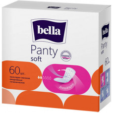 Прокладки ежедневные гигиенические Bella (Белла) Panty Soft, 2 капли, 60 шт Прокладки ежедневные гигиенические Bella (Белла) Panty Soft, 2 капли, 60 шт