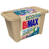 Капсулы для стирки BiMAX Эко 100 пятен, 12 шт, 221 г Капсулы для стирки BiMAX Эко 100 пятен, 12 шт, 221 г