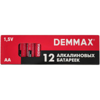 Батарейки алкалиновые Demmax AA (LR6, BP12PR), 12 шт Батарейки алкалиновые Demmax AA (LR6, BP12PR), 12 шт