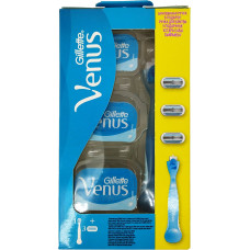 Станок женский для бритья Gillette Venus (Джилет Венус), 3 сменные кассеты Станок женский для бритья Gillette Venus (Джилет Венус), 3 сменные кассеты