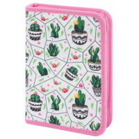 Пенал Пифагор Cactus, 1 отделение, 1 откидная планка, ткань, 20х14 см Пенал Пифагор Cactus, 1 отделение, 1 откидная планка, ткань, 20х14 см