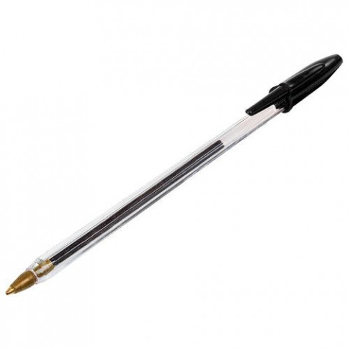 Ручка шариковая Staff (Стафф) Basic BP-01, цвет черный, письмо 750 м, длина корпуса 14 см, узел 1 мм Ручка шариковая Staff (Стафф) Basic BP-01, цвет черный, письмо 750 м, длина корпуса 14 см, узел 1 мм
