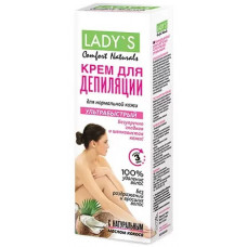 Крем для депиляции АртКолор Lady's Comfort Naturals ультрабыстрый, 100 мл Крем для депиляции АртКолор Lady's Comfort Naturals ультрабыстрый, 100 мл