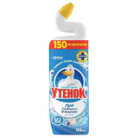 Средство для чистки унитаза Туалетный Утенок Морской 5в1, 900 мл