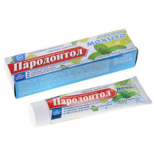 Зубная паста Свобода Пародонтол Прохлада мохито, 124 г Зубная паста Свобода Пародонтол Прохлада мохито, 124 г