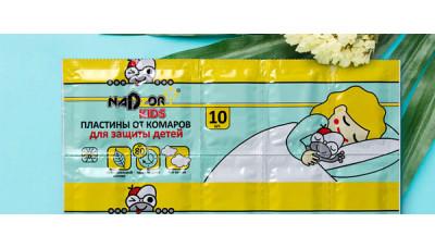 Новинка: пластины от комаров для детей Nadzor Новинка: пластины от комаров для детей Nadzor
