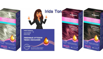 Новинка: оттеночные бальзамы Irida Ton