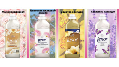 Новинка - цветочная коллекция Lenor Новинка - цветочная коллекция Lenor
