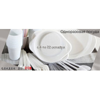 Одноразовая посуда: скидка на продукцию до 20% Одноразовая посуда: скидка на продукцию до 20%